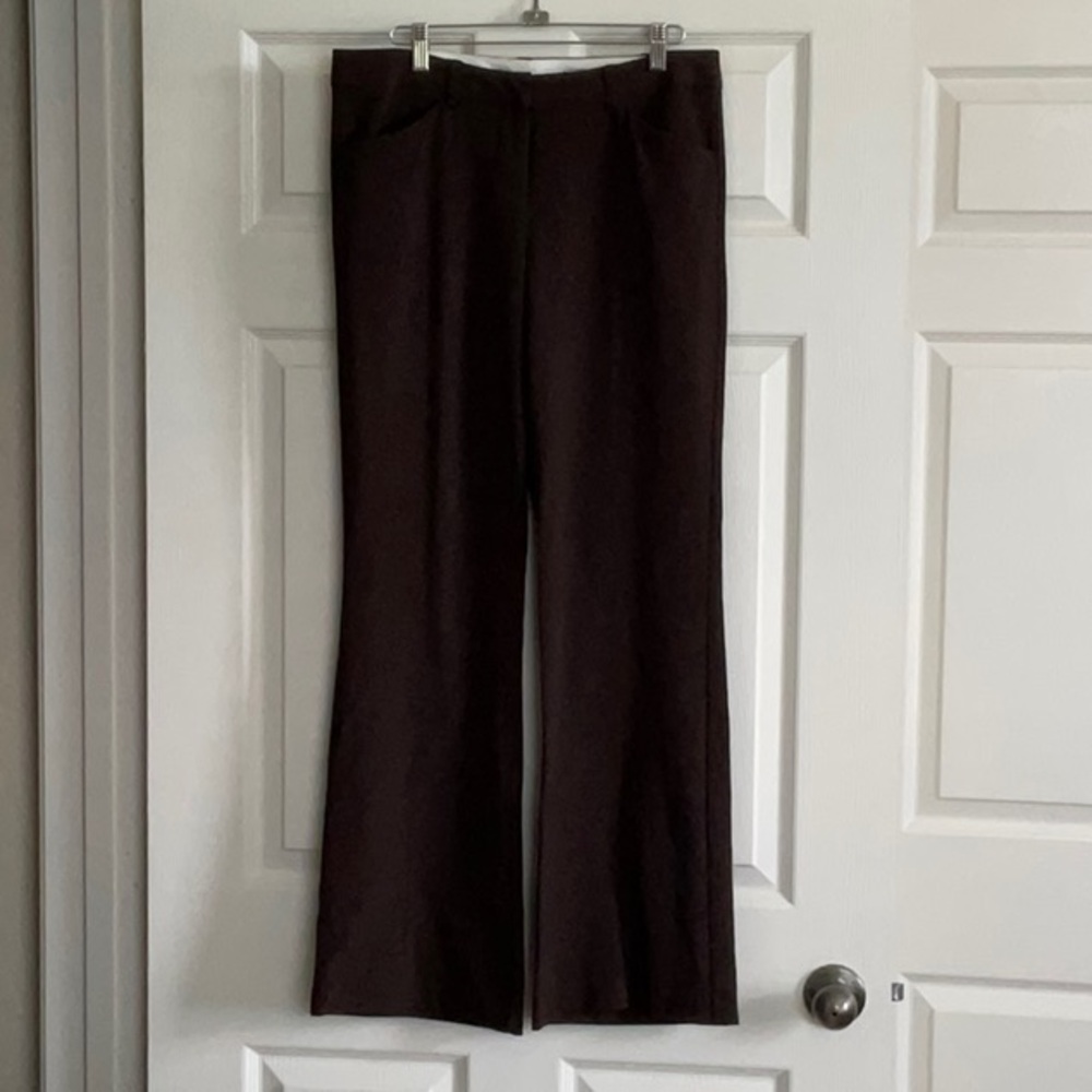 Chocolate Brown Boot Cut dress pants. Size 7